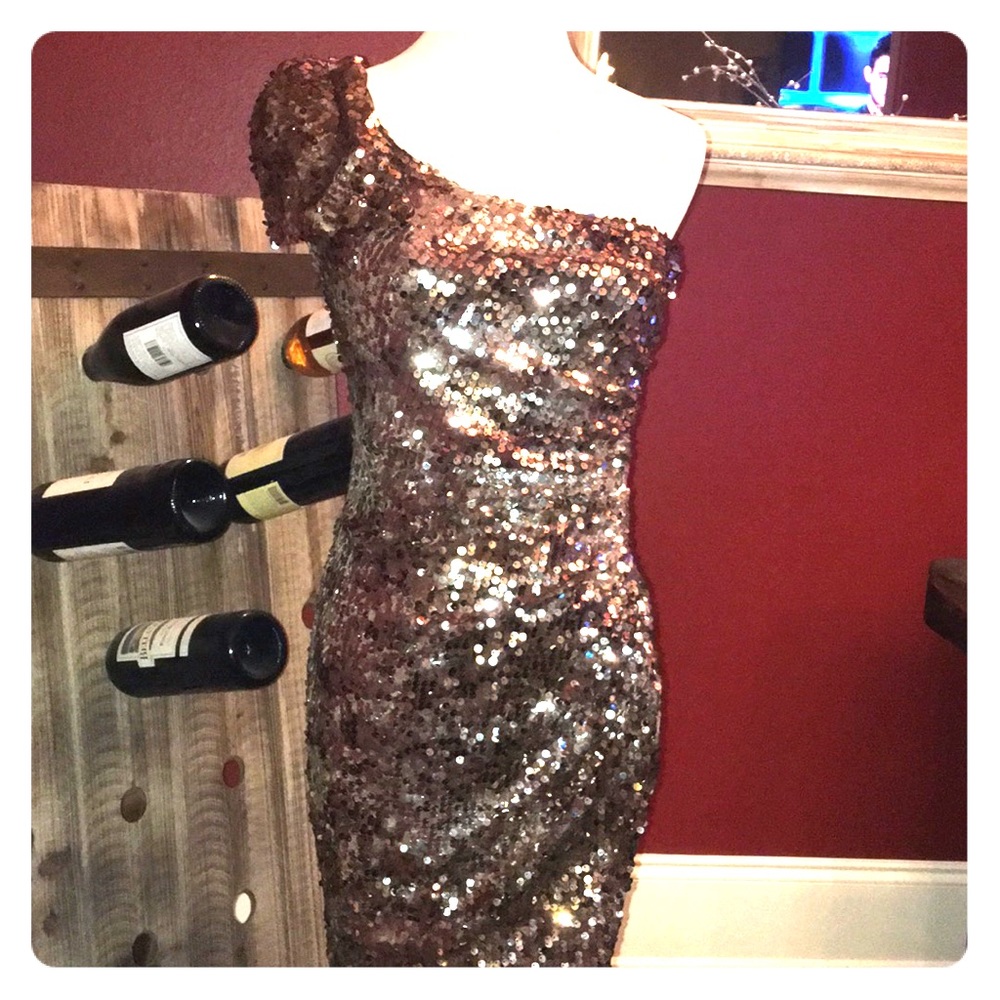 Sequin cocktail dress perfect holiday attire